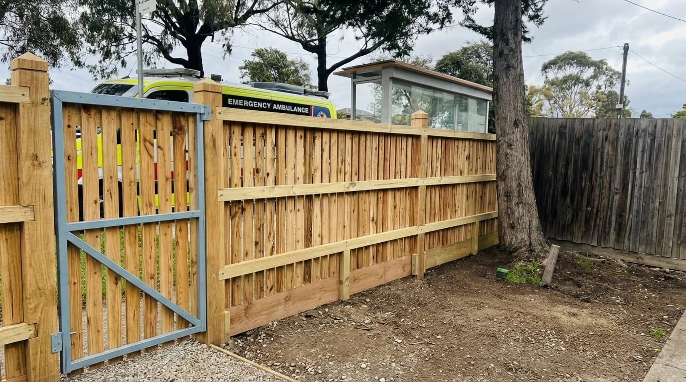 Hampton Style Front Fence
