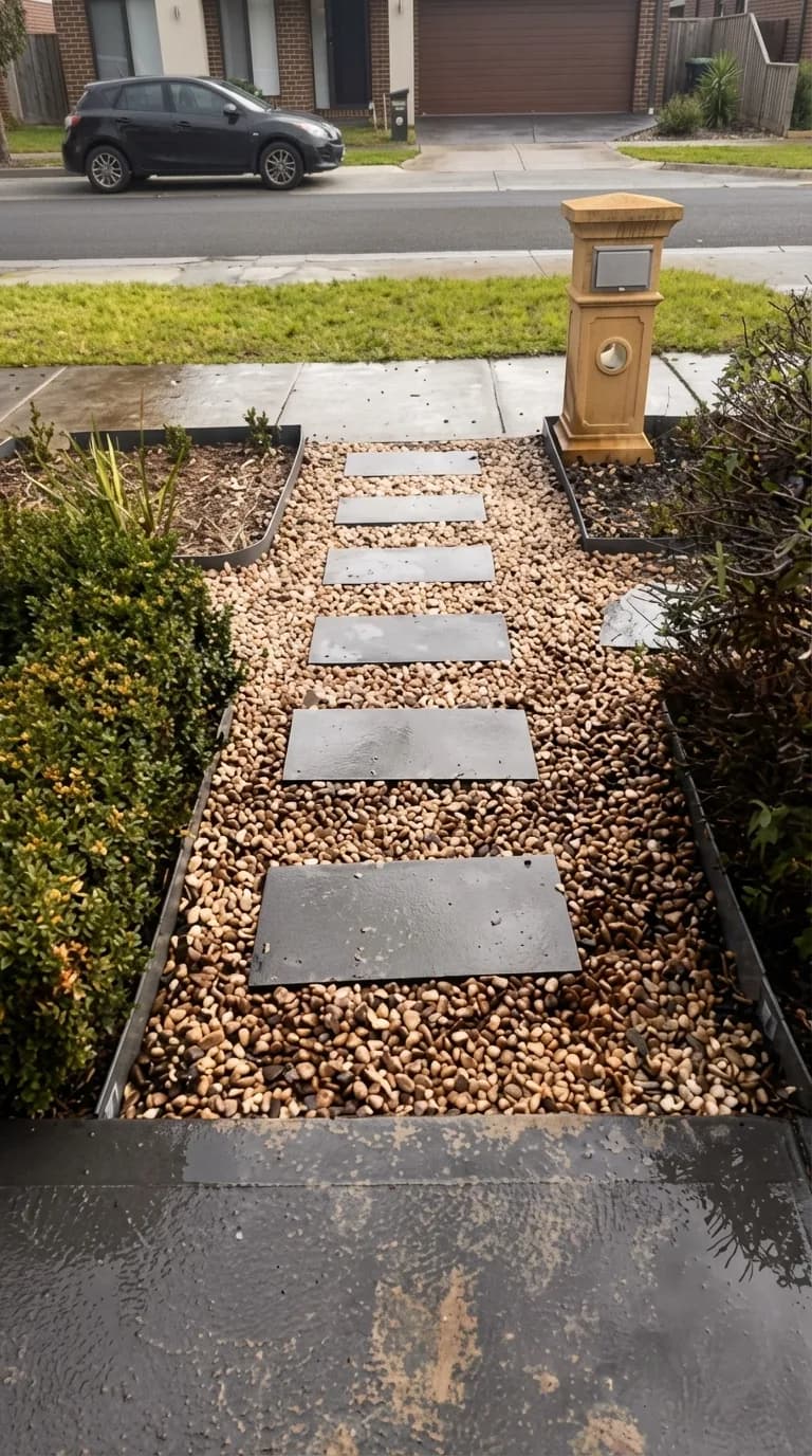 Front Yard Tidy Up
