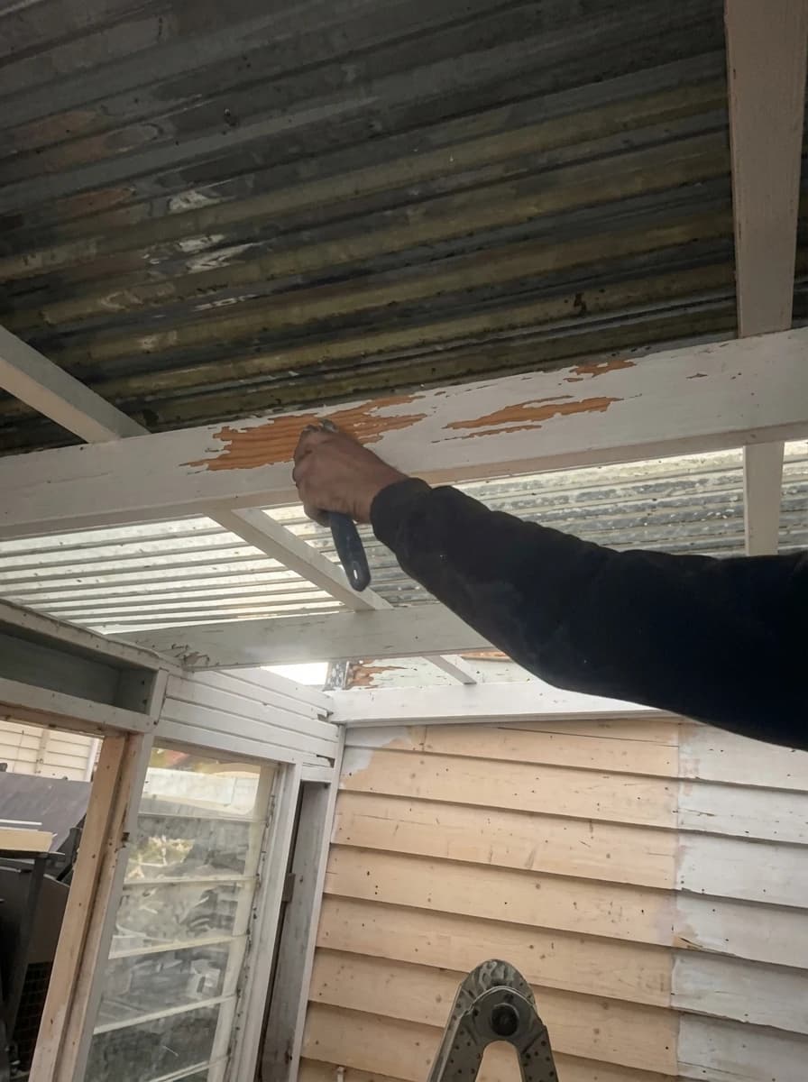 Restumping, New Wall, Pergola Roof & Paint
